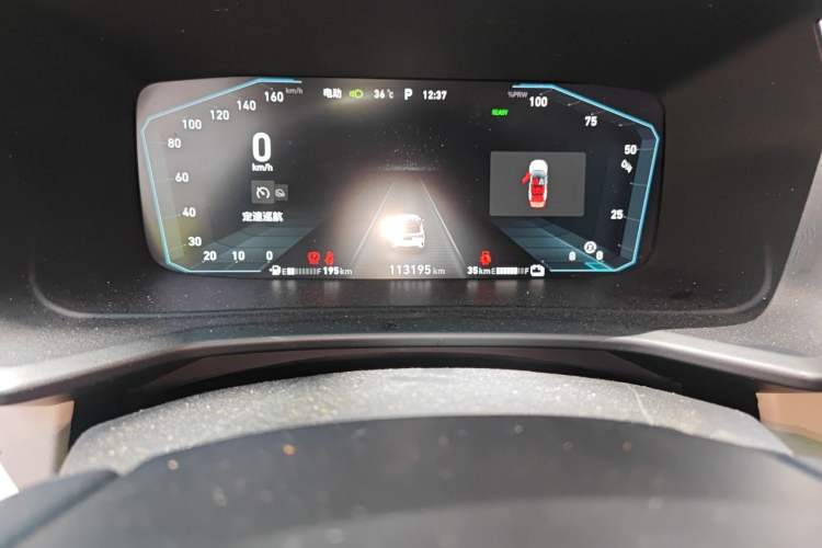 Used Lynk & Co 06 EM-P 2020 PHEV Plus Odometer Close Up