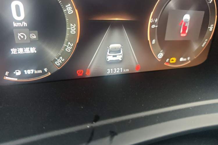 Used Lynk & Co 06 EM-P 2020 PHEV Plus Odometer Close Up