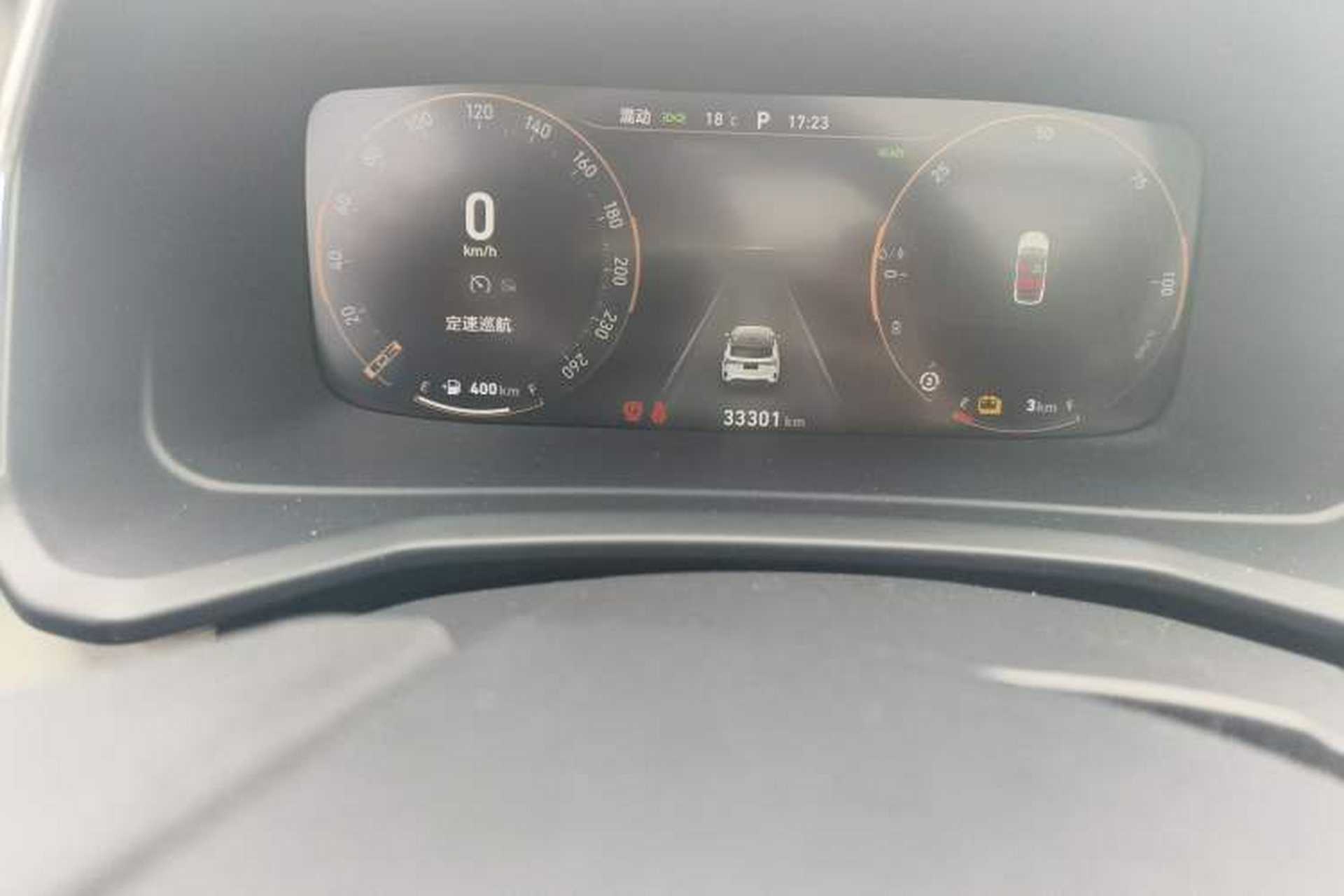 Used Lynk & Co 06 EM-P 2022 PHEV 84 km Range Pro Version Odometer Close Up