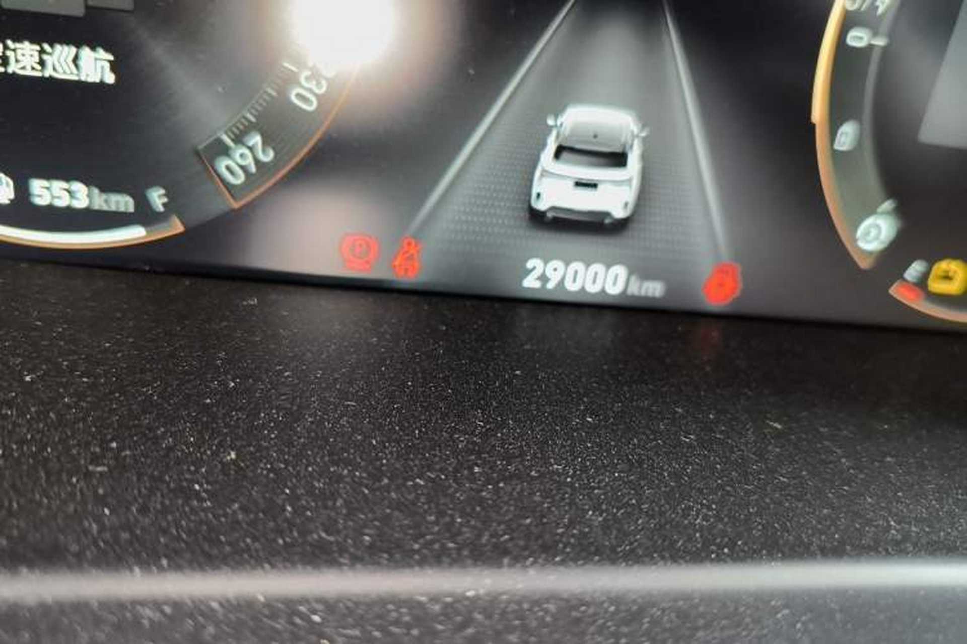 Used Lynk & Co 06 EM-P 2022 PHEV 84 km Range Pro Version Odometer Close Up