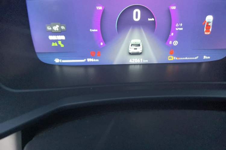 Used Lynk & Co 06 EM-P 2022 PHEV 84 km Range Pro Version Odometer Close Up