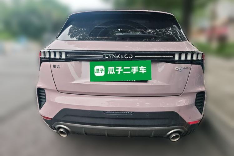 Used Lynk & Co 06 EM-P 2022 PHEV Shero Pink Special Edition Rear
