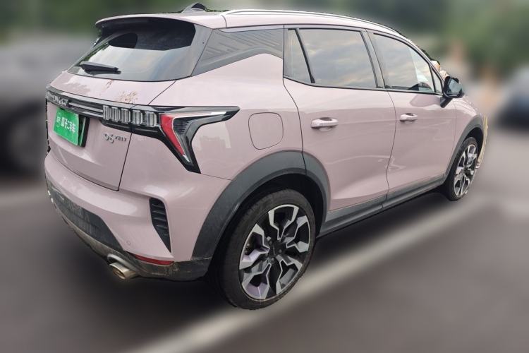 Used Lynk & Co 06 EM-P 2022 PHEV Shero Pink Special Edition Rear Right 45 Deg