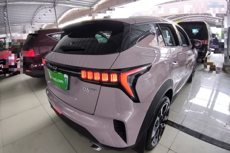 Used Lynk & Co 06 EM-P 2022 PHEV Shero Pink Special Edition Rear Right 45 Deg