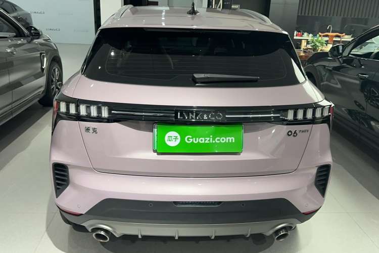 Used Lynk & Co 06 EM-P 2022 PHEV Shero Pink Special Edition Rear