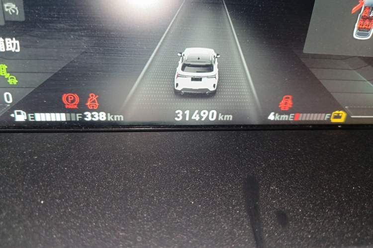 Used Lynk & Co 06 EM-P 2022 PHEV 84 km Range Pro Version Odometer Close Up