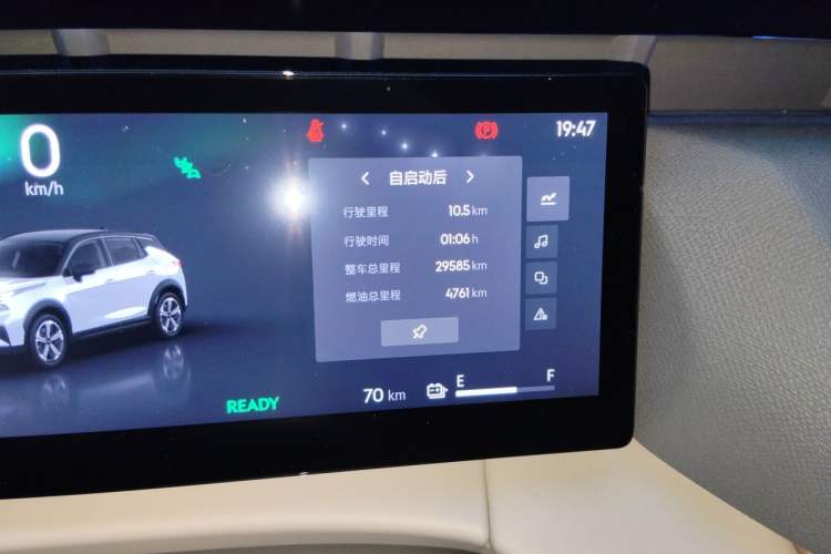 Used Lynk & Co 06 EM-P 2023 EM-P 126 Long-Range Halo Odometer Close Up