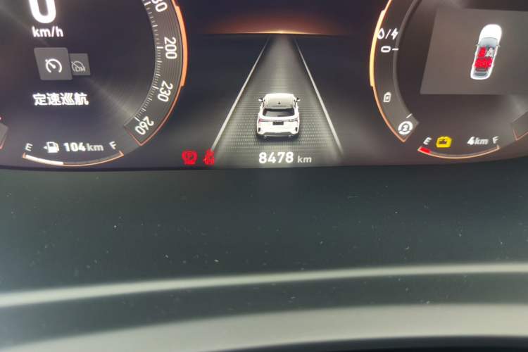 Used Lynk & Co 06 EM-P 2023 1.5T Remix PHEV Shero Odometer Close Up