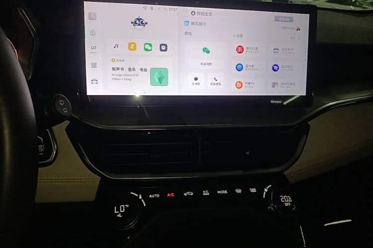 Used Lynk & Co 06 EM-P 2023 1.5T Remix PHEV Pro Audio And AC Panel