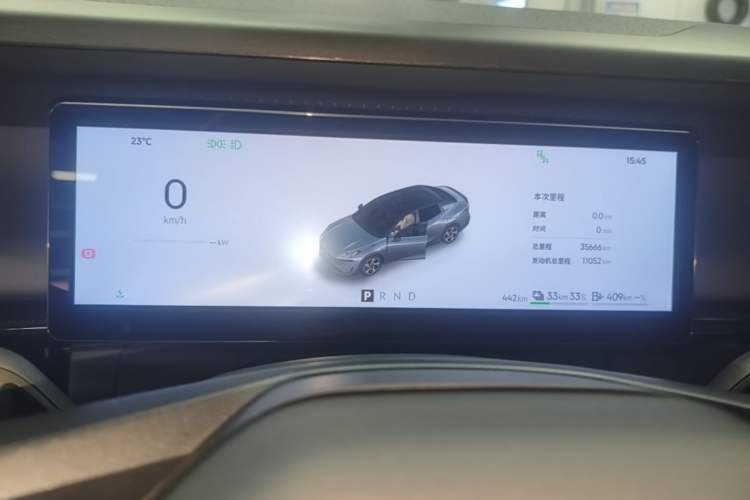 Used Lynk & Co 07 2024 EM-P 126 Long-Range Ultra Instrument Cluster