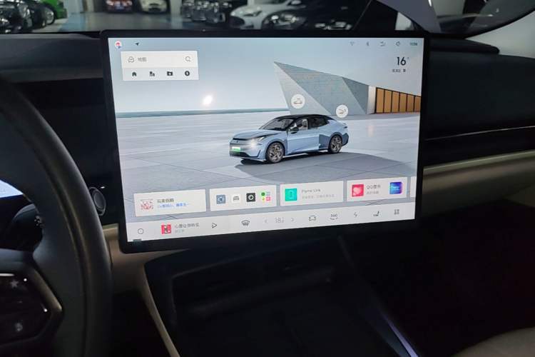 Used Lynk & Co 07 2024 EM-P 126 Long-Range Intelligent Driving Ultra Audio And AC Panel