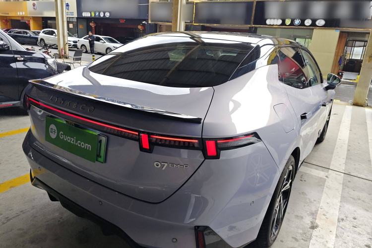 Used Lynk & Co 07 2024 EM-P 126 Long-Range Intelligent Driving Ultra Rear Right 45 Deg