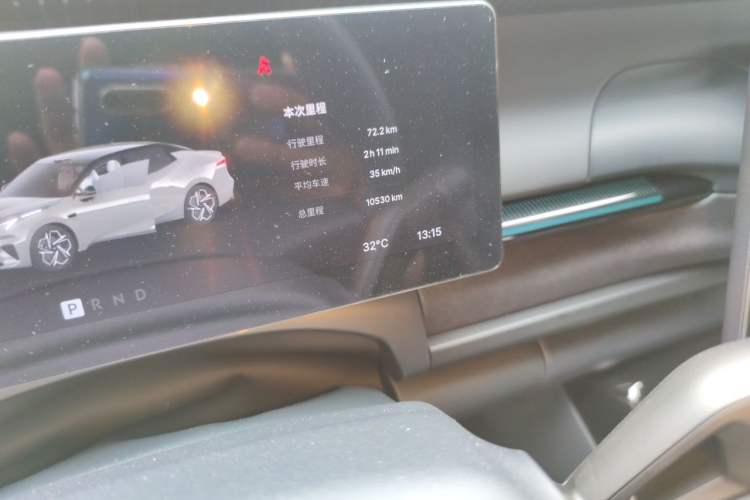 Used Lynk & Co 07 2026 Model 126 Long-Range Ultra Odometer Close Up