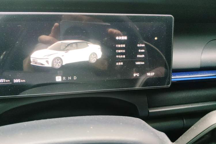 Used Lynk & Co 07 2026 Model 126 Long-Range Ultra Odometer Close Up