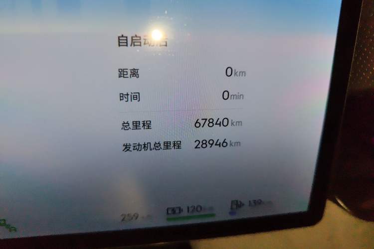 Used Lynk & Co 08 EM-P 2023 120km Long-Range Halo Odometer Close Up