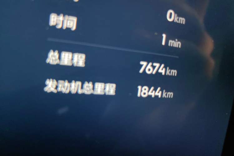 Used Lynk & Co 08 EM-P 2023 220km All-Wheel-Drive Performance Halo Odometer Close Up