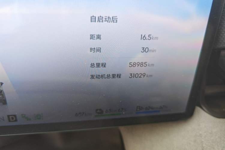 Used Lynk & Co 08 EM-P 2023 120km Long-Range Pro Odometer Close Up