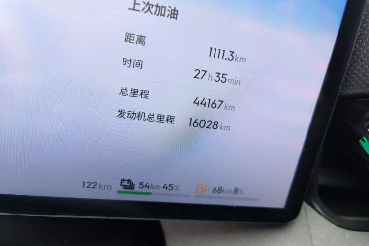 Used Lynk & Co 08 EM-P 2025 120km Long-Range Halo Odometer Close Up