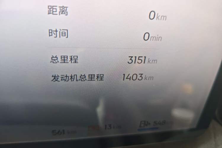 Used Lynk & Co 08 EM-P 2025 245km Ultra-Long Range Halo Odometer Close Up