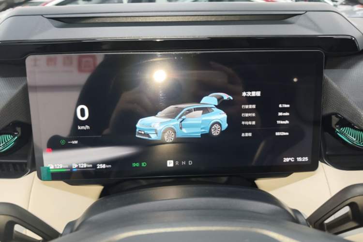 Used Lynk & Co 08 EM-P 2026 Model 210 Four-Wheel Drive Performance Ultra H7 Instrument Cluster