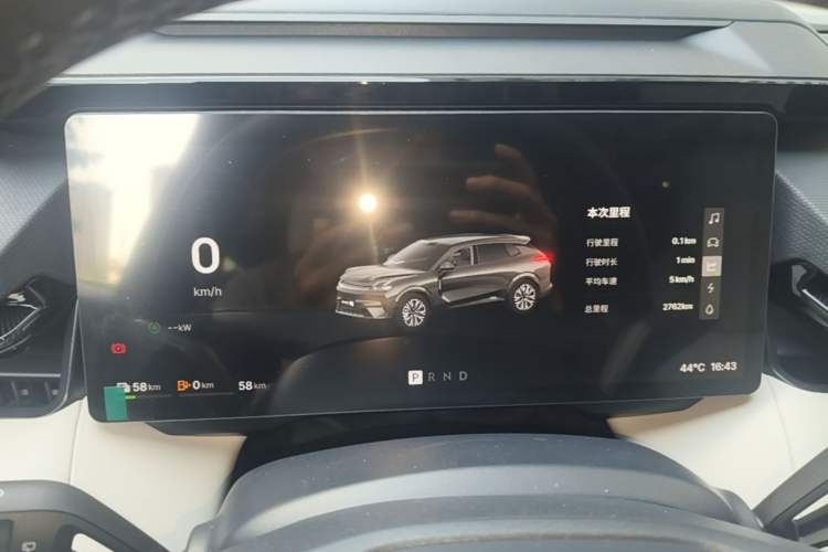 Used Lynk & Co 08 EM-P 2026 Model 210 Four-Wheel Drive Performance Ultra H7 Instrument Cluster
