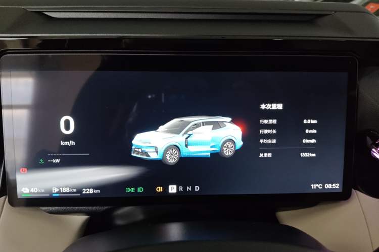 Used Lynk & Co 08 EM-P 2026 Model 210 Four-Wheel Drive Performance Ultra H7 Instrument Cluster
