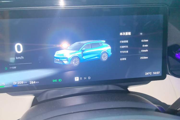 Used Lynk & Co 08 EM-P 2026 Model 210 Four-Wheel Drive Performance Ultra H7 Instrument Cluster