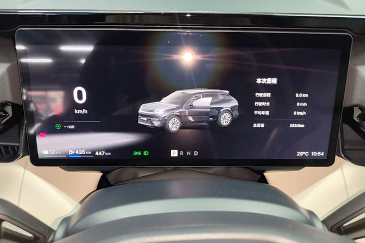 Used Lynk & Co 08 EM-P 2026 Model 210 Four-Wheel Drive Performance Ultra H7 Instrument Cluster