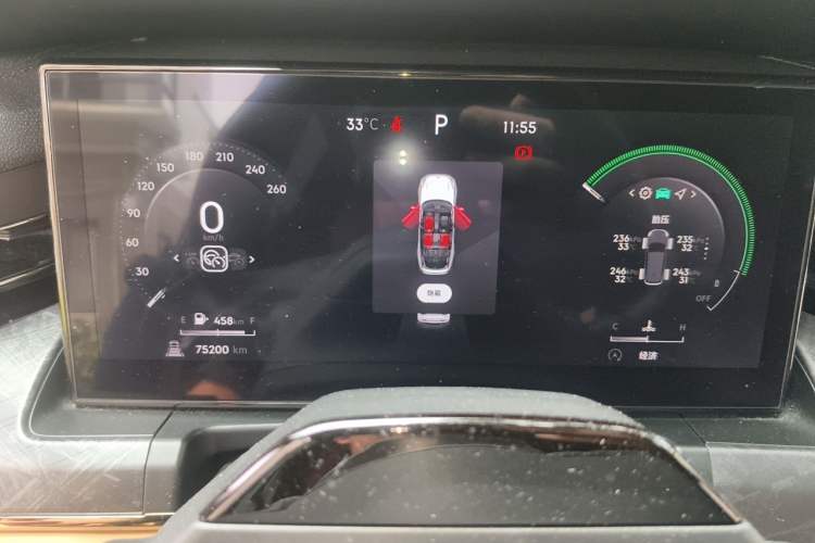 Used Lynk & Co 09 2021 2.0T Halo Six-Seater Instrument Cluster