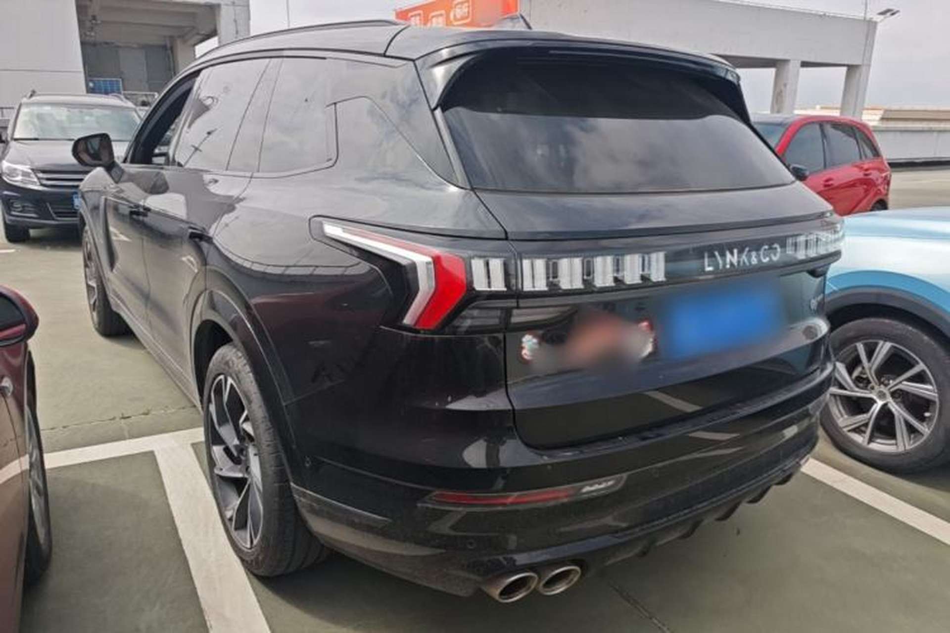 Used Lynk & Co 09 2021 2.0T Halo Seven-Seater Rear Left 45 Deg