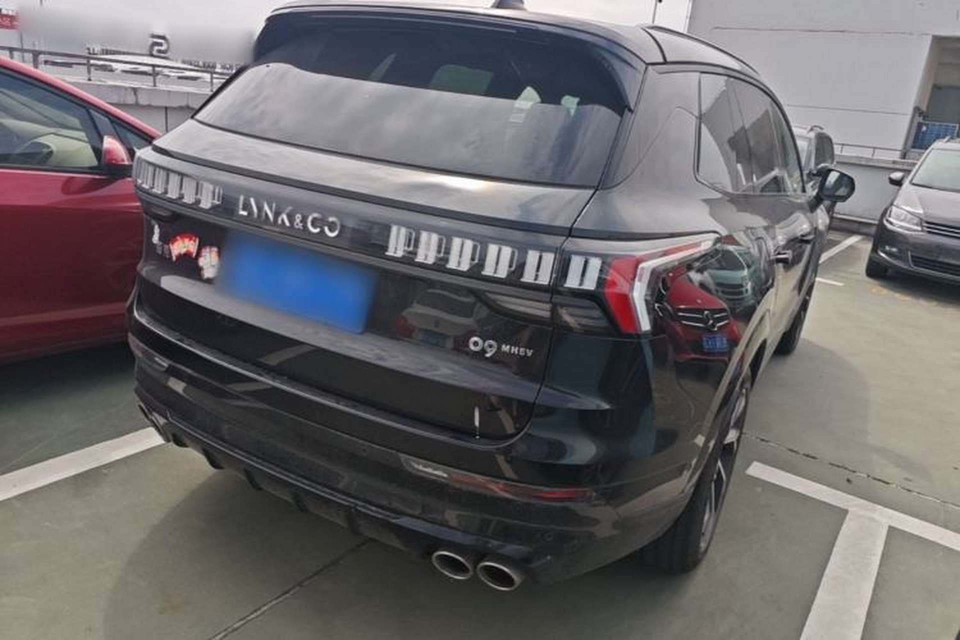 Used Lynk & Co 09 2021 2.0T Halo Seven-Seater Rear Right 45 Deg