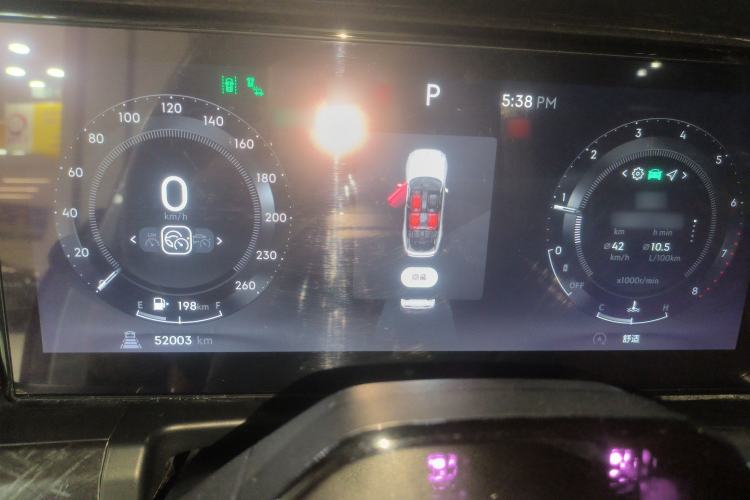 Used Lynk & Co 09 2021 2.0T Halo Six-Seater Instrument Cluster