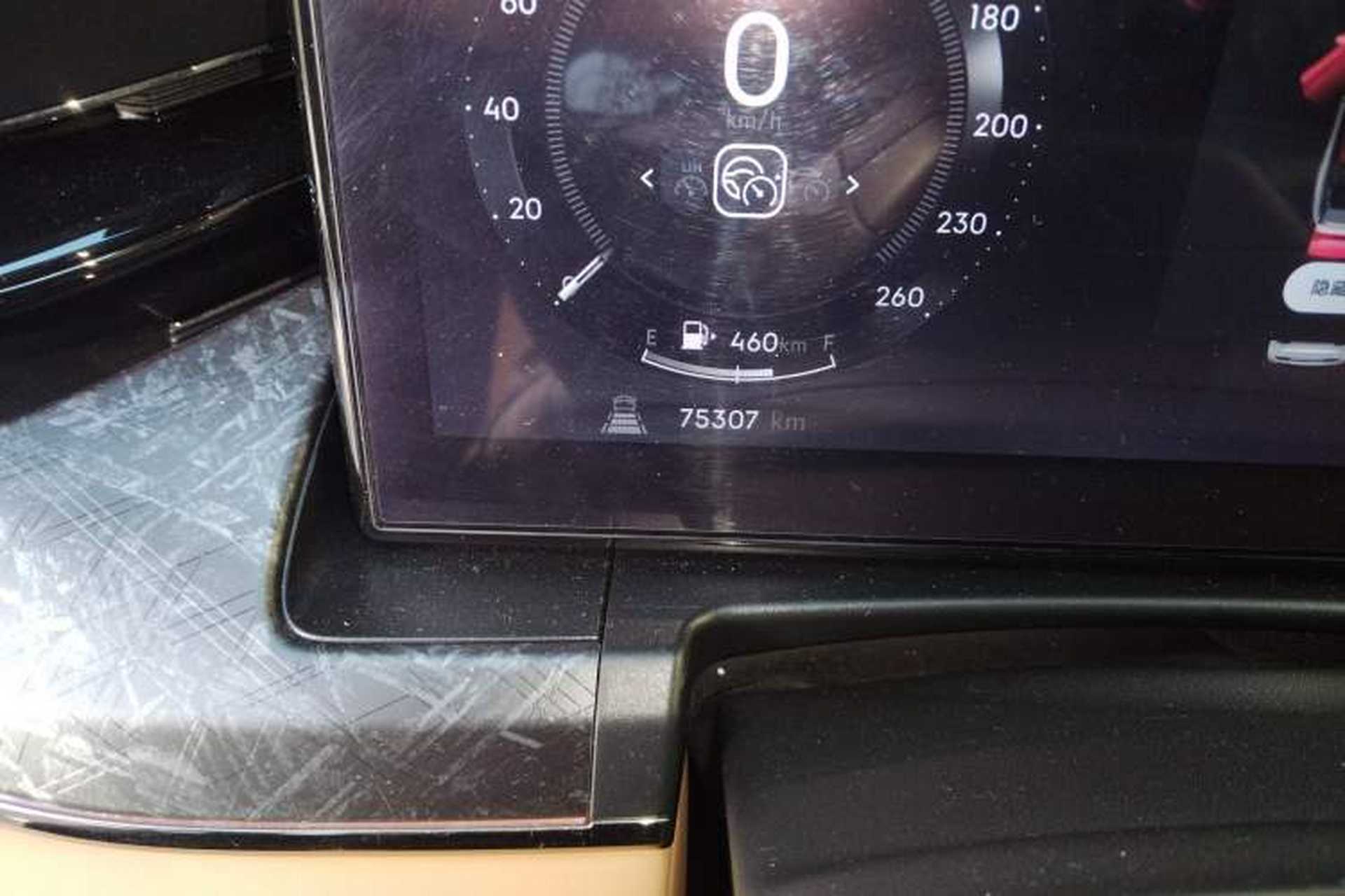 Used Lynk & Co 09 2021 2.0T Ultra Six-Seater Odometer Close Up