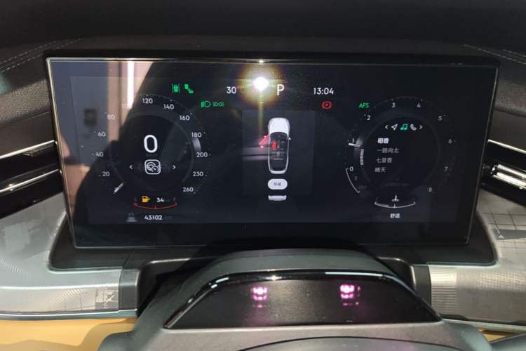 Used Lynk & Co 09 2024 2.0T Four-Wheel Drive Sport Edition Five Seats Instrument Cluster