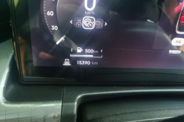 Used Lynk & Co 09 2024 2.0T All-Wheel Drive Global Version 7 Seats Odometer Close Up