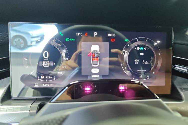 Used Lynk & Co 09 2024 2.0T Four-Wheel Drive Sport Edition Five Seats Instrument Cluster