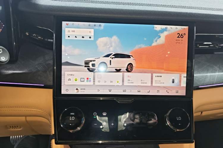 Used Lynk & Co 09 EM-P 2021 2.0T PHEV Halo Six-Seater Audio And AC Panel