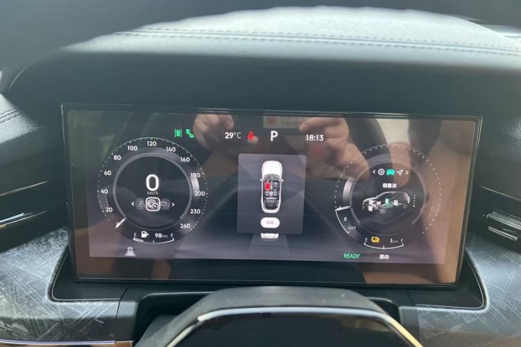 Used Lynk & Co 09 EM-P 2021 2.0T PHEV Halo Six-Seater Instrument Cluster