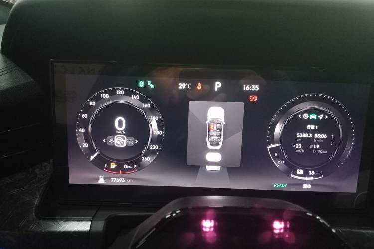 Used Lynk & Co 09 EM-P 2021 2.0T PHEV Halo Six-Seater Instrument Cluster