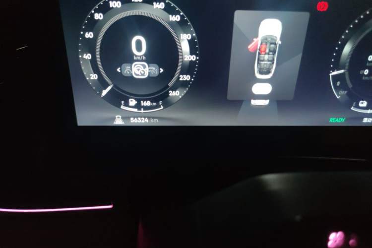 Used Lynk & Co 09 EM-P 2021 2.0T PHEV Halo Seven-Seater Odometer Close Up