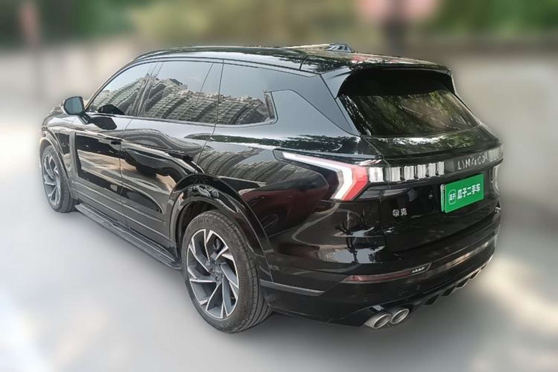 Used Lynk & Co 09 EM-P 2021 2.0T PHEV Halo Six-Seater Rear Left 45 Deg
