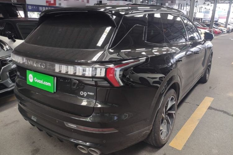 Used Lynk & Co 09 EM-P 2021 2.0T PHEV Halo Six-Seater Rear Right 45 Deg