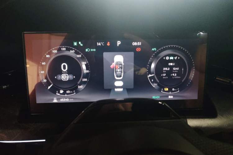 Used Lynk & Co 09 EM-P 2021 2.0T PHEV Halo Six-Seater Instrument Cluster