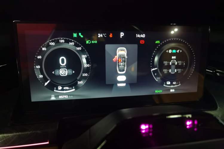 Used Lynk & Co 09 EM-P 2021 2.0T PHEV Ultra Six-Seater Instrument Cluster