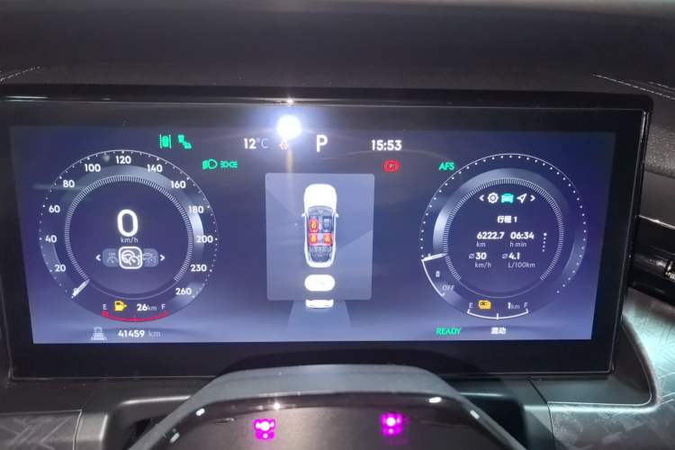 Used Lynk & Co 09 EM-P 2021 2.0T PHEV Halo Six-Seater Instrument Cluster