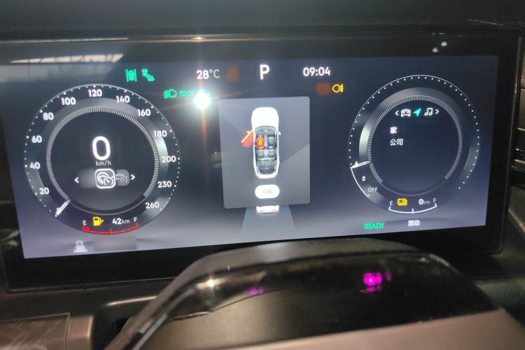 Used Lynk & Co 09 EM-P 2021 2.0T PHEV Halo Six-Seater Instrument Cluster