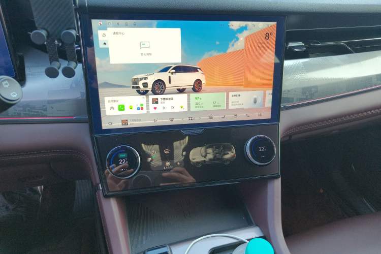 Used Lynk & Co 09 EM-P 2021 2.0T PHEV Ultra Six-Seater Audio And AC Panel