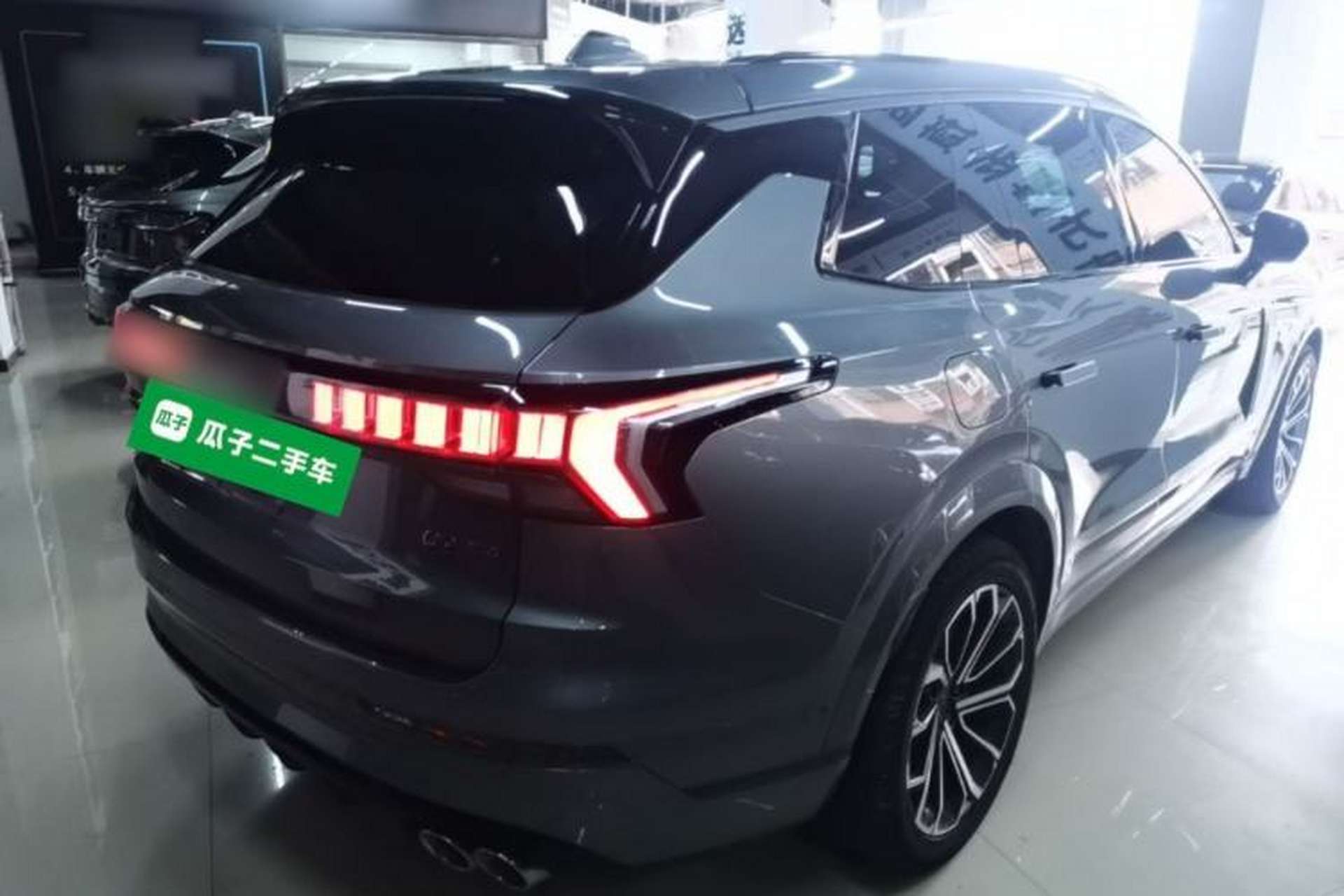 Used Lynk & Co 09 EM-P 2021 2.0T PHEV Halo Seven-Seater Rear Right 45 Deg