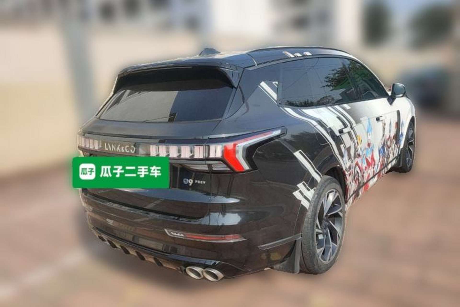 Used Lynk & Co 09 EM-P 2021 2.0T PHEV Halo Six-Seater Rear Right 45 Deg