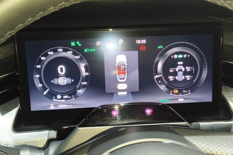 Used Lynk & Co 09 EM-P 2023 2.0TD EM-P Four-Wheel Drive Asian Games Executive Edition Five Seats Instrument Cluster